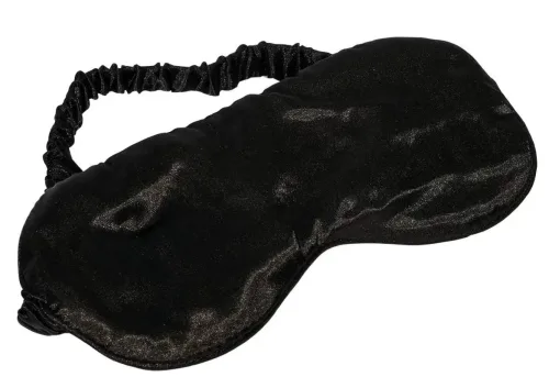 HERBA Schlafmaske schwarz, 21x9cm (1 Stk)
