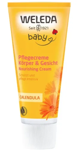 Weleda, Weleda Calendula Pflegecreme Körper & Gesicht Babycreme & Öle 75 ml