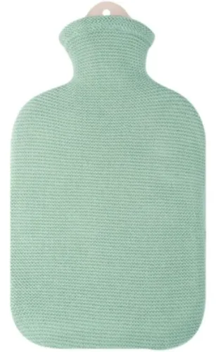 Sänger 2-Liter-Wärmflasche mit Strickbezug mintgrün (1 Stk)
