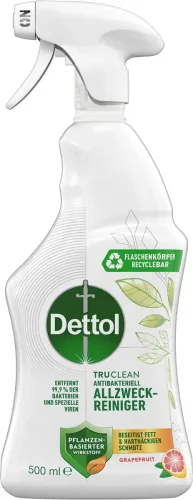 Dettol, DETTOL Tru Clean Allzweckreiniger 3238152 Grapefruit 500ml