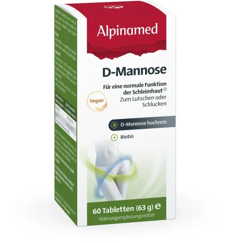 Alpinamed D-Mannose Tabletten (60 Stk)