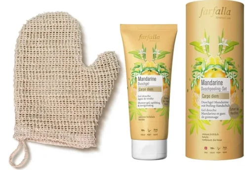 farfalla, farfalla - Mandarine Duschpeeling-Set, Set