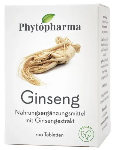 Phytopharma Ginseng-Tabletten (100 Stk)