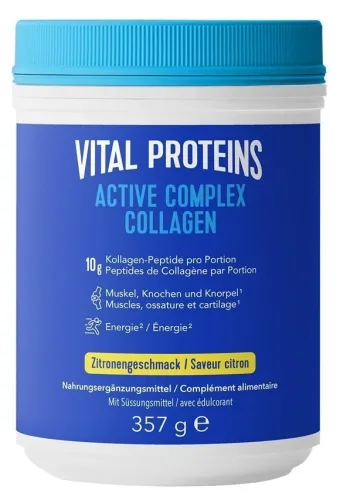 Vital Proteins - Zitronengeschmack, Active Complex Collagen, 357G