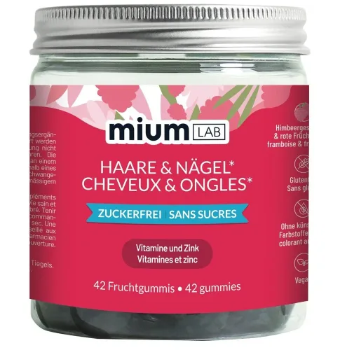 miumLAB Gummies Haare und Nägel (42 Stk)