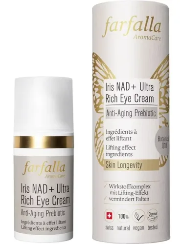 Farfalla Iris NAD+ Ultra Rich Eye Cream (15ml)