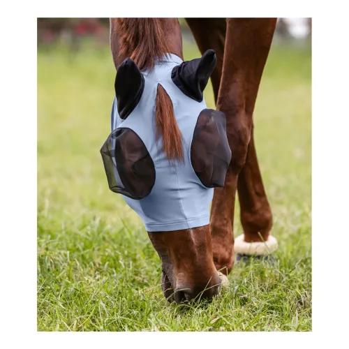 Waldhausen, Waldhausen Fliegenmaske Puck - Pastellblau -  Grösse Halfter: Pony
