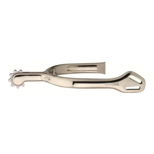Sprenger, Sprenger Dressursporen für Herren - Argentan - mit Balkenhol Schlaufe- 40 mm Dorn mit Sonnenrad - Silber -