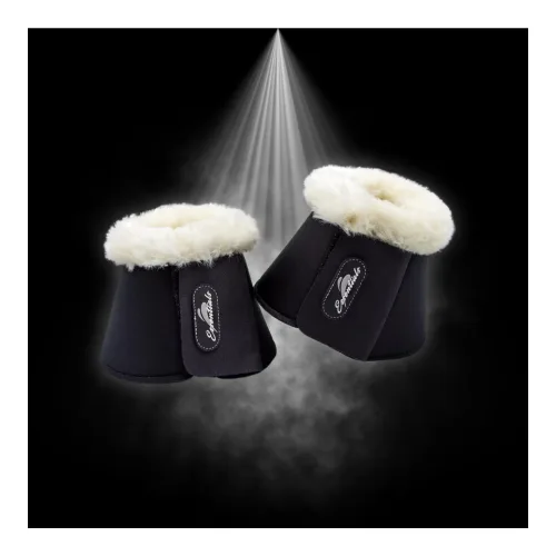 eQuick, eQuick Hufglocken ES Fluffy - Schwarz -  Grösse: XL