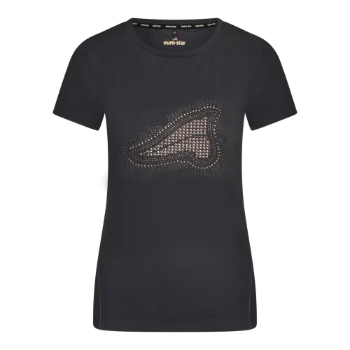 euro-star, euro-star T-Shirt ESMirella Damen - black Grösse Bekleidung Damen: XS