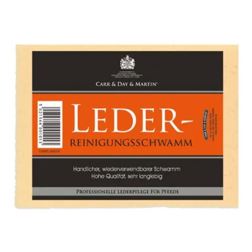 Carr & Day & Martin, Carr & Day & Martin Lederpflege-Schwamm - Beige -