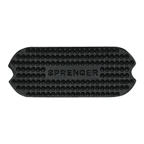 Sprenger, Sprenger System 4 Steigbügel-Einlagen - aus Gummi - Schwarz -  Grösse: 12 cm