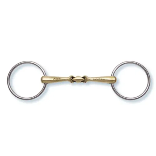 Stübben, Stübben Quick Contact Wassertrense gebrochen Level 3 Sweet Copper Stärke: 16 mm, Gebisslängegrösse: 12.5 cm