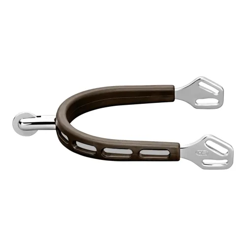 Sprenger, Sprenger Sporen ULTRA fit BROWN GRIP mit Rad - Braun -