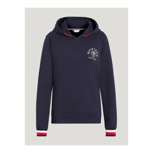 Tommy Hilfiger Equestrian, Tommy Hilfiger Equestrian Hoodie Richmond Damen - Desert Sky -  Grösse Bekleidung Damen: XS