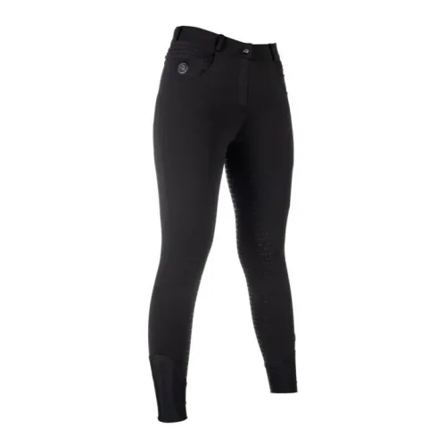 HKM, HKM Heizreithose Comfort Style Silikon-Vollbesatz - Schwarz -  Grösse: 40
