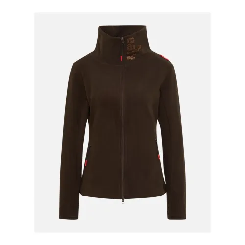 ea.St Professional, ea.St Professional All-Day Fleece Jacket - Mocca Brown -  Grösse Bekleidung Damen: XS, Farbe: Mocca Brown