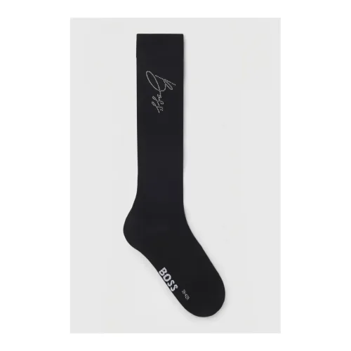 BOSS Equestrian, BOSS Equestrian Reitsocken Sally Crystal Logo - Black -  Grösse: 35/38