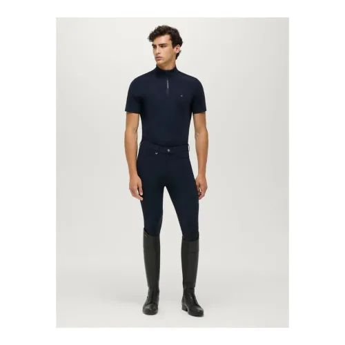 Tommy Hilfiger Equestrian, Tommy Hilfiger Equestrian Reithose Stanton Kniebesatz Herren - Desert Sky -  Farbe: Desert Sky, Grösse: XL