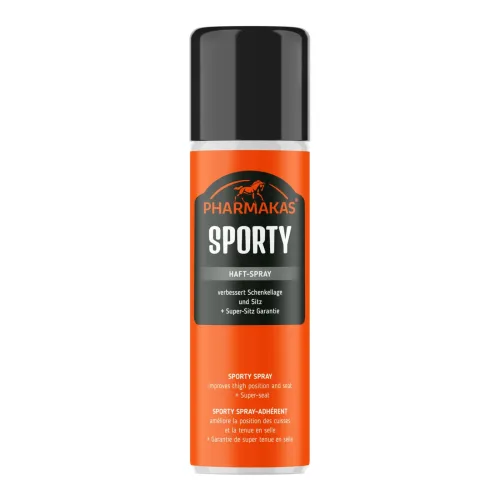Pharmakas Horse, Pharmakas Horse Sporty Haft-Spray - Orange/Schwarz -
