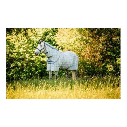 Horseware, Fliegendecke Horseware Newmarket Pony Plus - Witney Navy -  Grösse: 100 cm