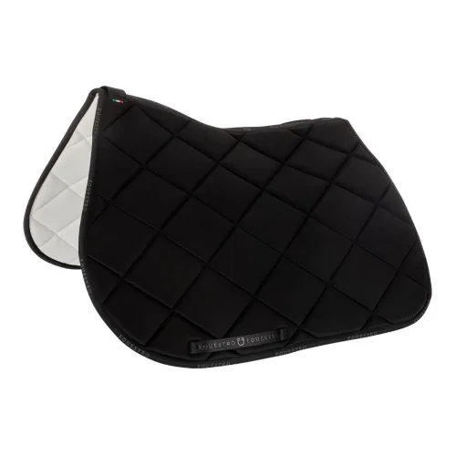 Equestro, Equestro Springschabracke GP mit Umrandung ohne Logo - Schwarz/Schwarz -  Farbe: Schwarz/Schwarz, Grösse Schabracken: Full
