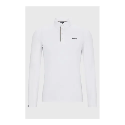 BOSS Equestrian, BOSS Equestrian Turniershirt Nick Herren - White -  Grösse Bekleidung Herren: XL
