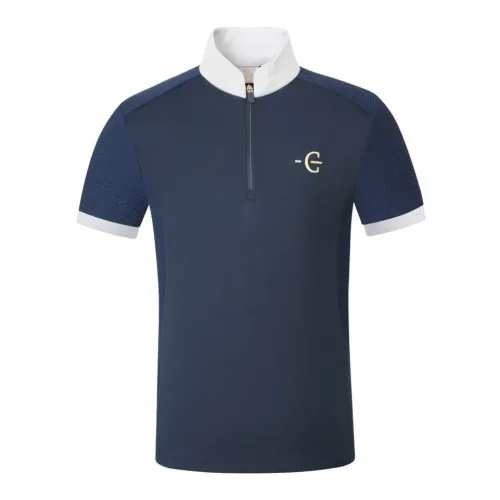 Covalliero, Covalliero Turniershirt Kinder F/S 2026 - Dunkelblau -  Farbe: Dunkelblau, Grösse Bekleidung Kinder: 128/134