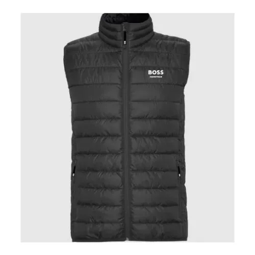 BOSS Equestrian, BOSS Equestrian Weste Puffer Monza - Graphit -  Grösse Bekleidung Herren: XL
