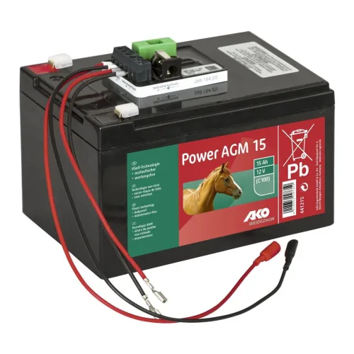 AKO, AKO Power AGM 15 Ah Komplettset