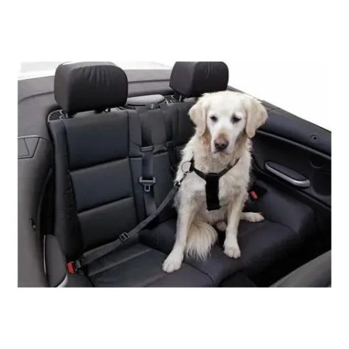 Kerbl Pet, Kerbl Pet Sicherheitsgurt für Hunde - Schwarz -  Brustumfang: 30-60 cm