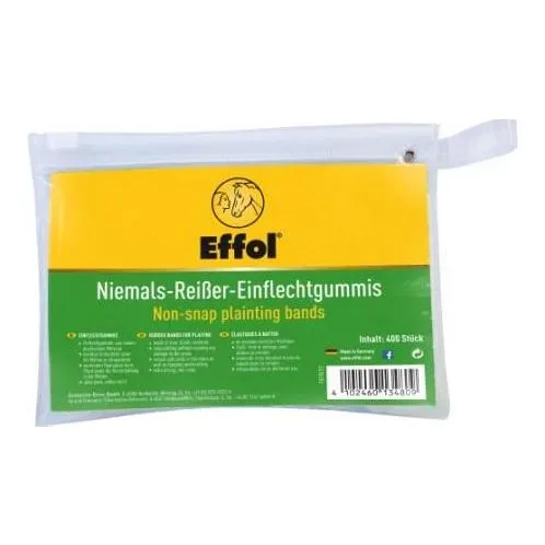 Effol, Effol Niemals-Reisser Einflechtgummis - Schwarz -  Grösse: One Size, Farbe: Schwarz