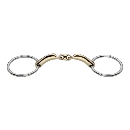 Sprenger, Sprenger Wassertrense doppelt gebrochen Novocontact 14mm / Ring 70mm Gebisslängegrösse: 14.5 cm