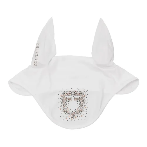 Equestro, Equestro Ohrengarn Crystal - Weiss -  Grösse: Full, Farbe: Weiss