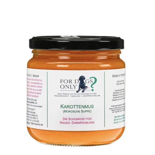 For Dogs Only?, For Dogs Only? Premium Karottenmus