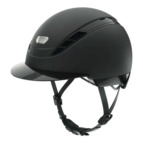 Abus, Abus Reithelm AirDuo - Black -  Farbe: Black, Grösse: 53-56 cm