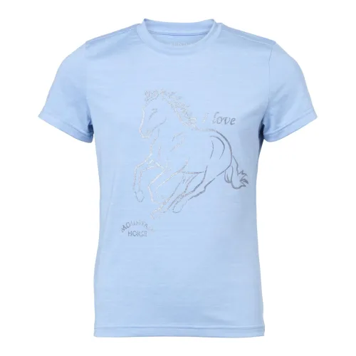 Mountain Horse, Mountain Horse T-shirt Lovely Jr - Blue -  Grösse Bekleidung Kinder: 130