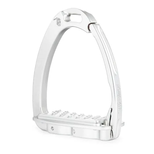 Tech Stirrups, Tech Stirrups Sicherheitssteigbügel Venice Sloped Evo - Silver/Silver -  Grösse: One Size, Farbe: Silver/Silver
