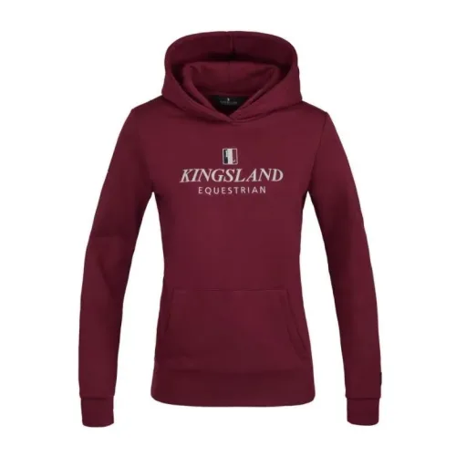 Kingsland, Kingsland Hoodie Classic Kinder - burgundy Grösse Kinder: 146/152, Farbe: Burgundy