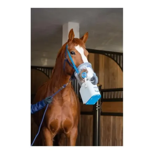 Hippomed, Hippomed Akku-Ultraschall-Inhalator für Pferde AirOne Flex ohne Maske - Weiss -