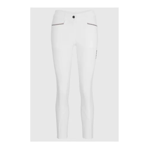 BOSS Equestrian, BOSS Equestrian Reithose Heather Vollbesatz Damen - White -  Farbe: White, Grösse Bekleidung Damen: M