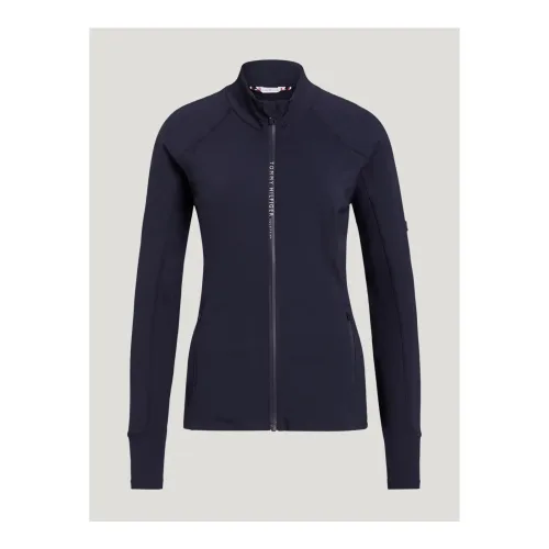 Tommy Hilfiger Equestrian, Tommy Hilfiger Equestrian Trainingsjacke Derby Damen - Desert Sky -  Grösse Bekleidung Damen: XL