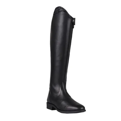 QHP, QHP Dressurstiefel Yuna Adult - Schwarz -  Schuhgrösse Damen: 40