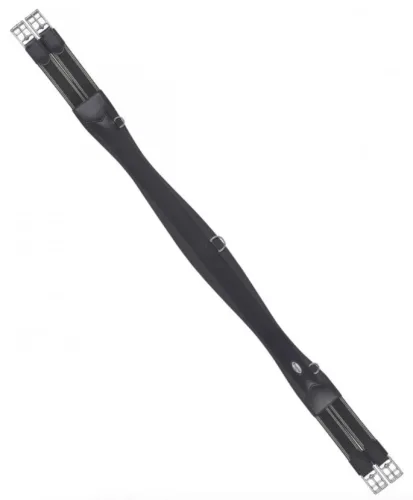 Prestige, Prestige Sattelgurt mit Elastikzug - tabakbraun Farbe: Tabakbraun, Sattelgurtlänge: 145 cm