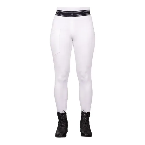 QHP, QHP Reitlegging Junior Eden Competition Vollbesatz - Weiss -  Grösse Bekleidung Kinder: 152