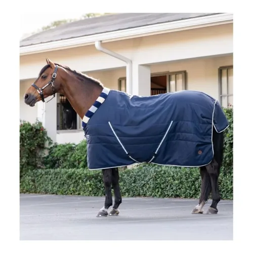 Horseware, Horseware Stalldecke Newmarket Cosy Stable 400g - Witney Navy -  Grösse Pferdedecke: 155 cm