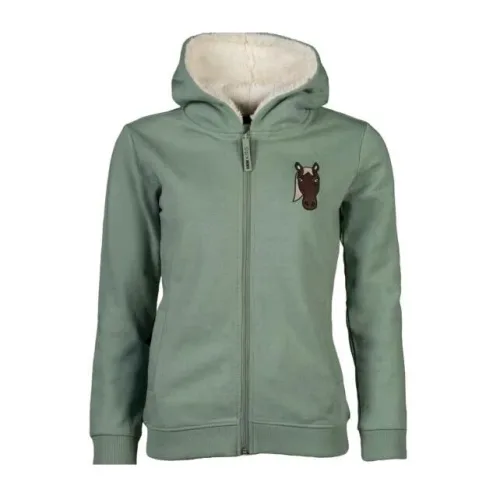 HKM, HKM Sweatjacke Mia - Salbei -  Grösse Kinder: 122/128