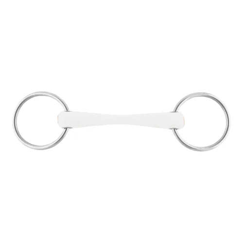 Nathe, Nathe Stangengebiss, Ring 70mm - Weiss -  Gebisslängegrösse: 14.0 cm, Stärke: 20 mm