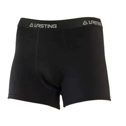 Lasting, Lasting NORO Merinowolle Boxer-Shorts, 160gr - schwarz