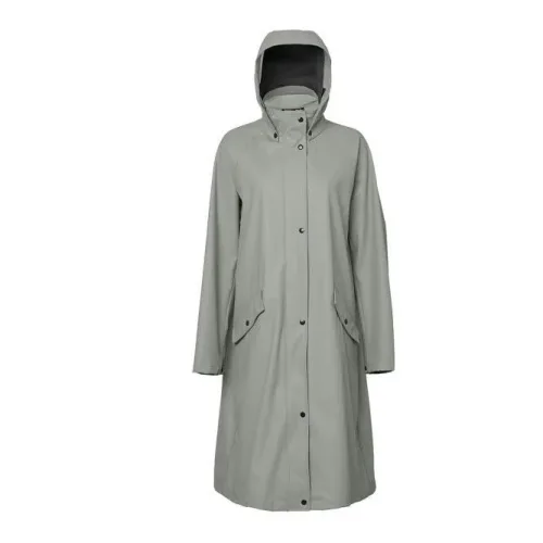 Mountain Horse, Mountain Horse Regenmantel Mindy Damen - Taupe -  Farbe: Taupe, Grösse: XS